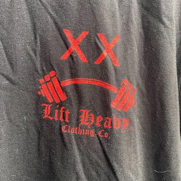 NWT Lift Heavy Clothing Co Graphic T-Shirt – Black – XX (Medium) - Picture 4 of 6